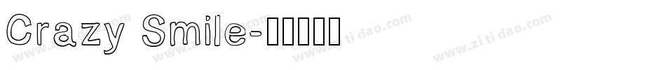 Crazy Smile字体转换
